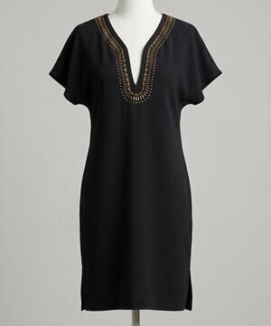 Amanda Uprichard‎ Black Sheath Dress Formal Modest Careerwear Sz S